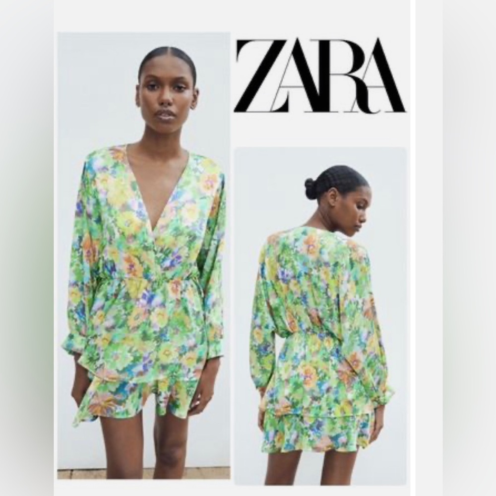 FLORAL PRINT DRESS - Picture 2 of 14